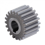 YYC MSMH-DIN10 Spur Gear Hardened Gear Module 1, 1.5, 2, 2.5, 3, 4, 5, 6, 8, 10